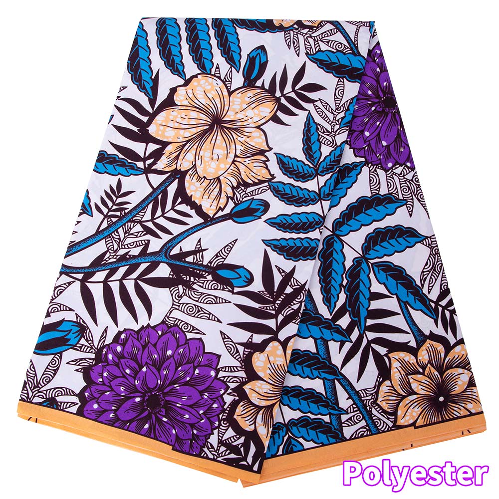 Sewing Batik Fabric - Ankara estampado africano Batik Pagne tela