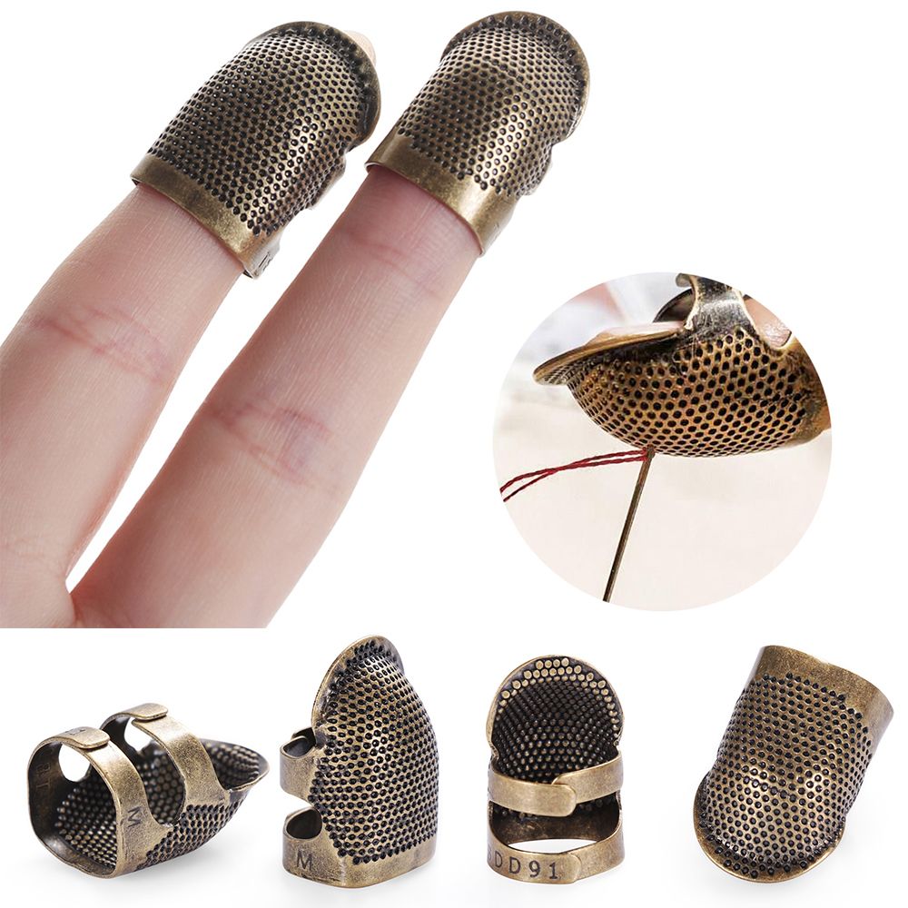 Sewing Thimble Metal - Accesorios de costura artesanal para el