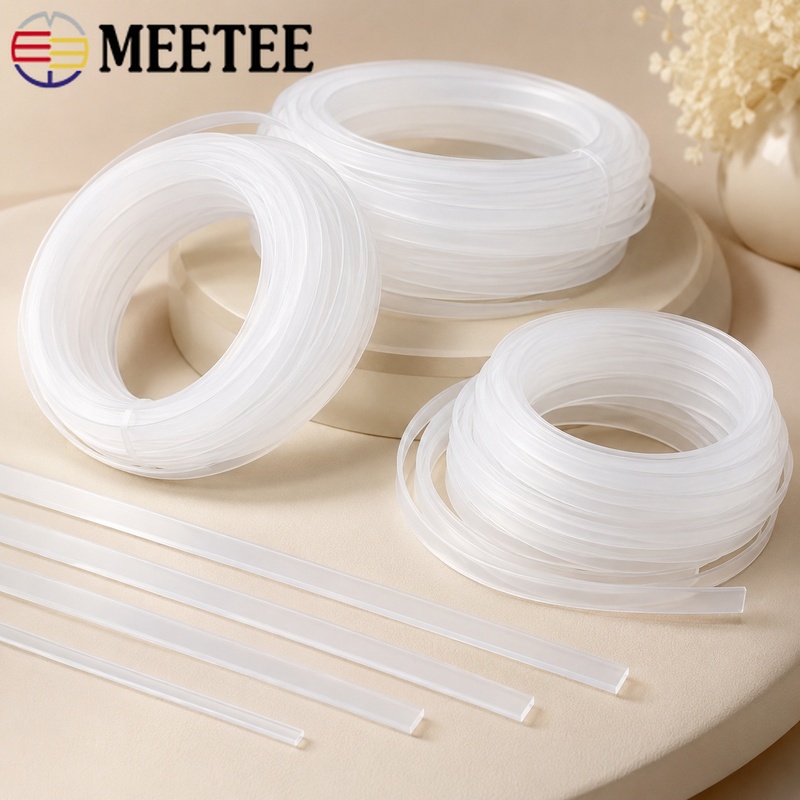 Textile Sewing Support - Cinta de Plástico Transparente de 20M