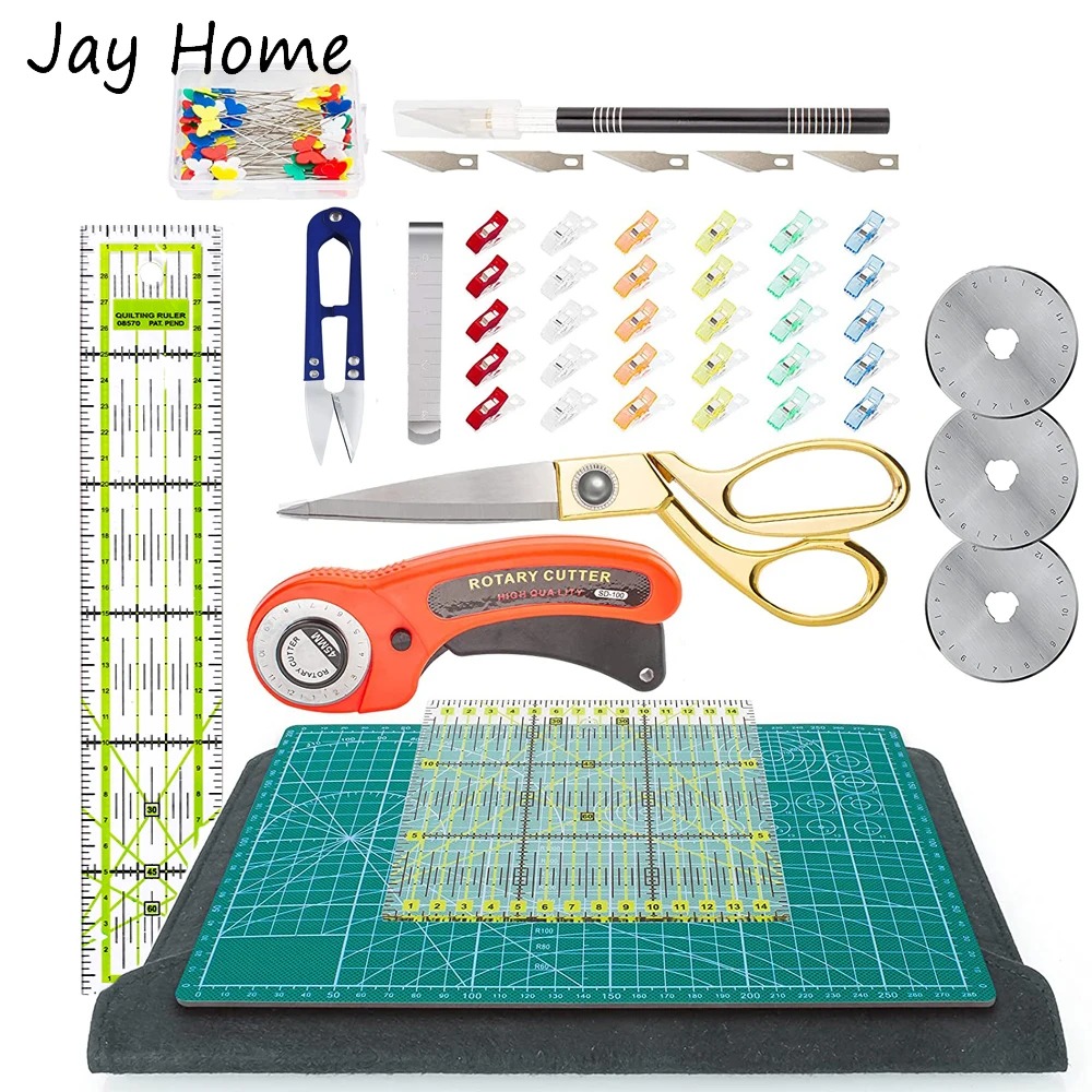 Rotary Cutter Fabric - Juego de cortadores rotativos de 42