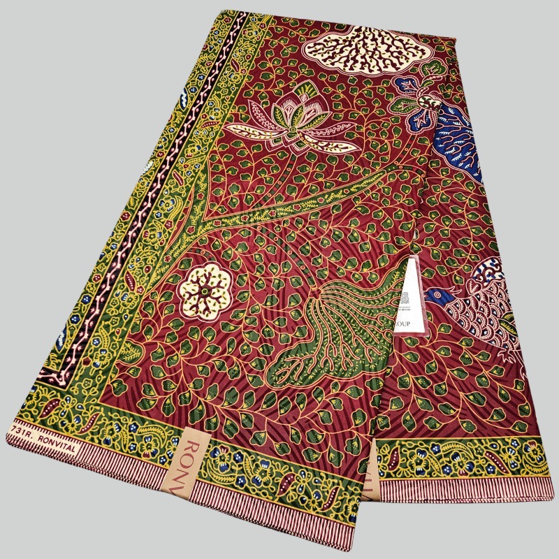 Sewing Batik Fabric - Tela de Algodón Africana Batik con