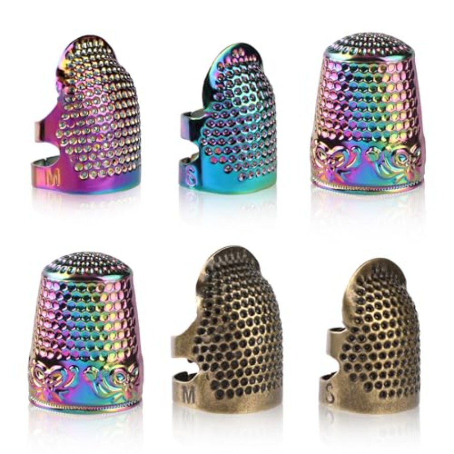 Sewing Thimble Metal - Dedales para Coser a Mano, 6