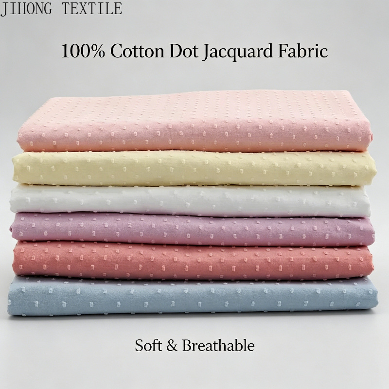 Textile And Sewing Materials - Tela Suiza de Jacquard de Algodón