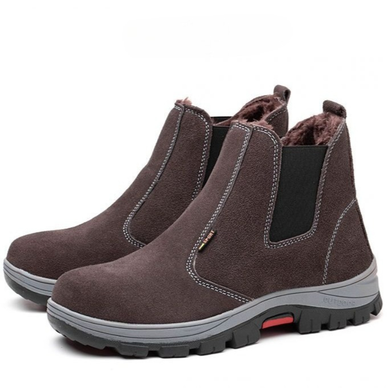 Sewing Fleece - Zapatos de soldadura de caña alta