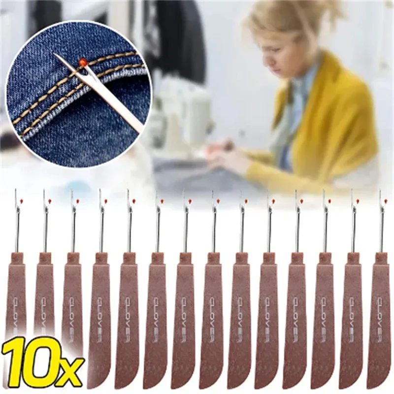 Seam Ripper Tool - Cortador de hilo de acero con