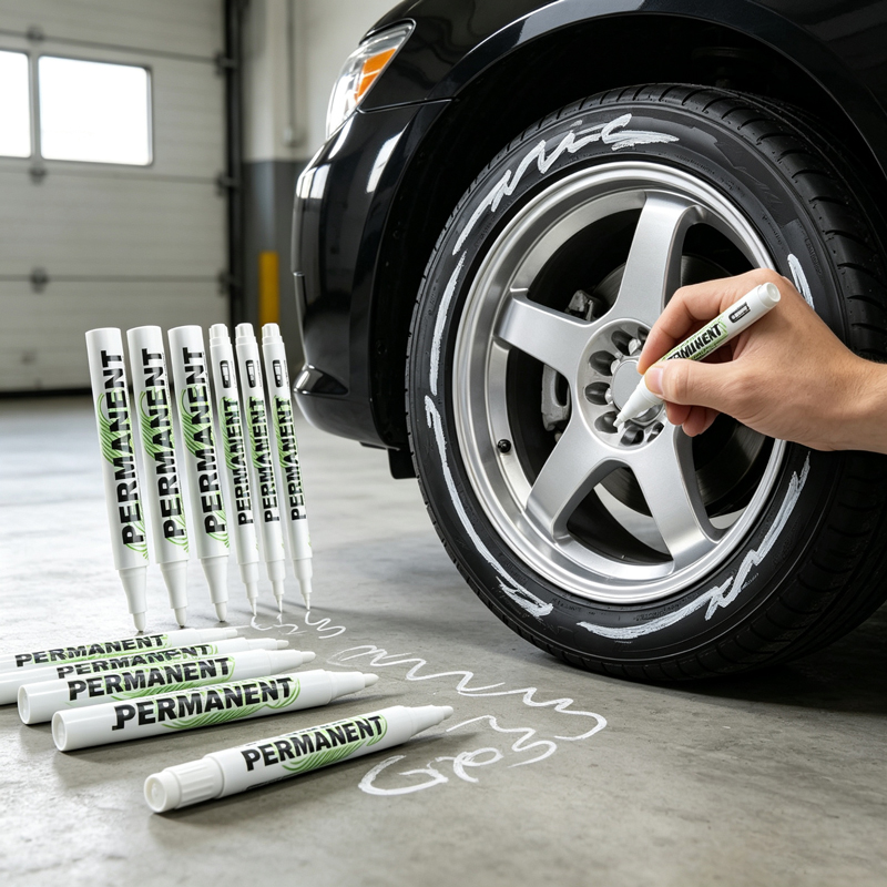 Fabric Marking Pen - 1-20 unidades de rotuladores permanentes blancos