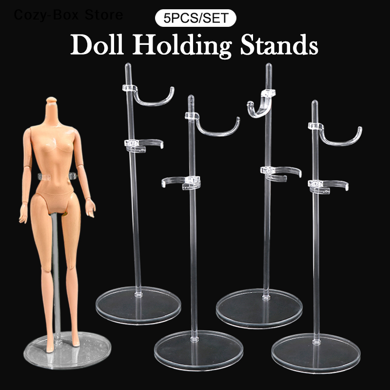 Dress Form Mannequin - [ZY] 5 Soportes Universales Transparentes Ajustables