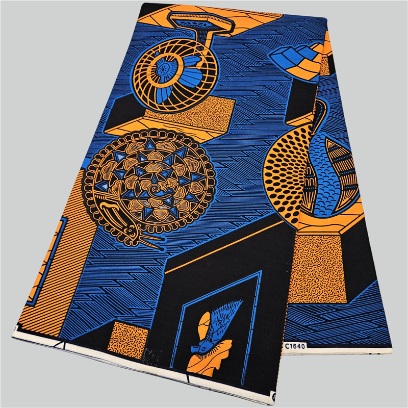 Sewing Batik Fabric - Tela Batik de cera africana de