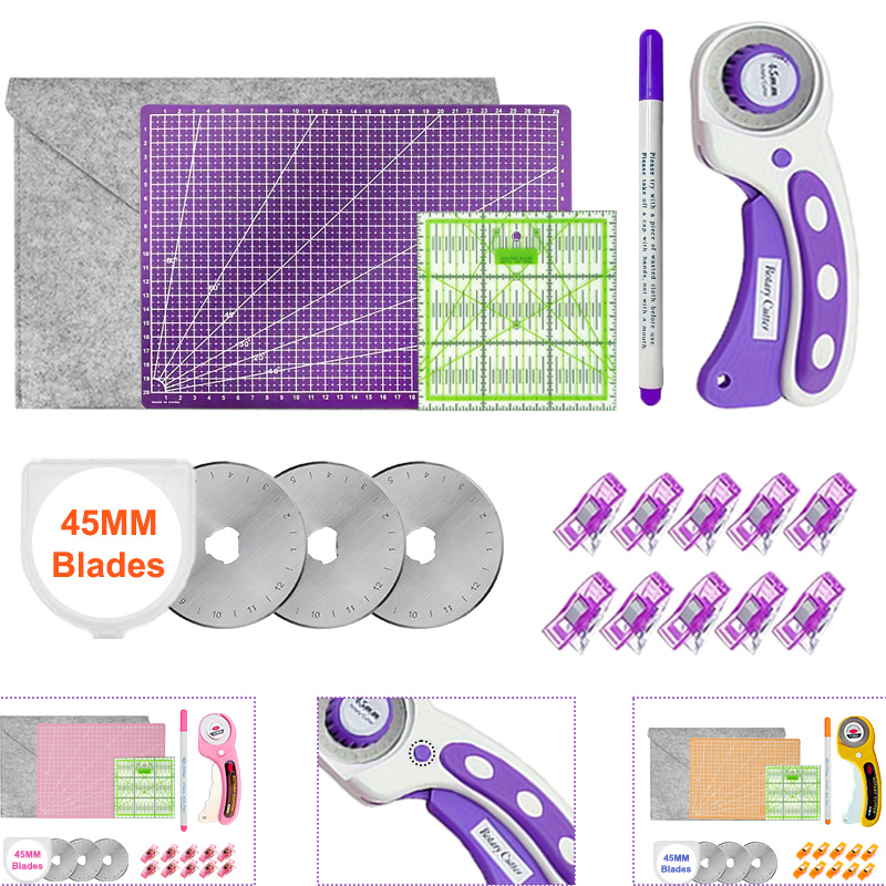 Rotary Cutter Fabric - Cortador rotatorio de 45 mm con
