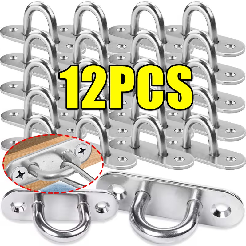 Hook Eye Fastener - Gancho ovalado de acero inoxidable de