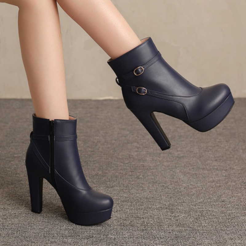 Botas de plataforma a la moda  - Sewing Fleece reseña y precio