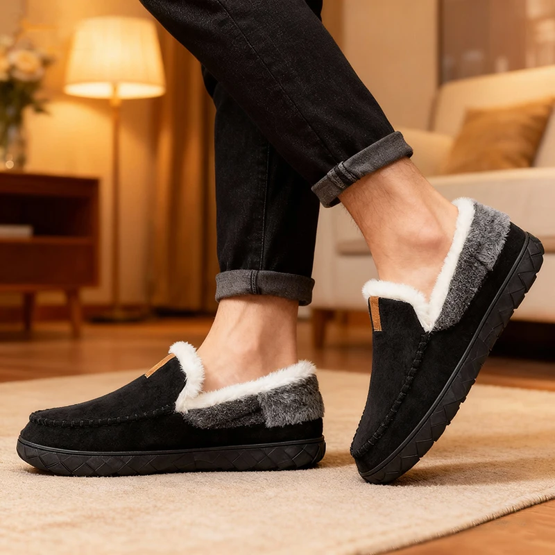 Zapatillas de hombre para el h - Sewing Fleece reseña y precio