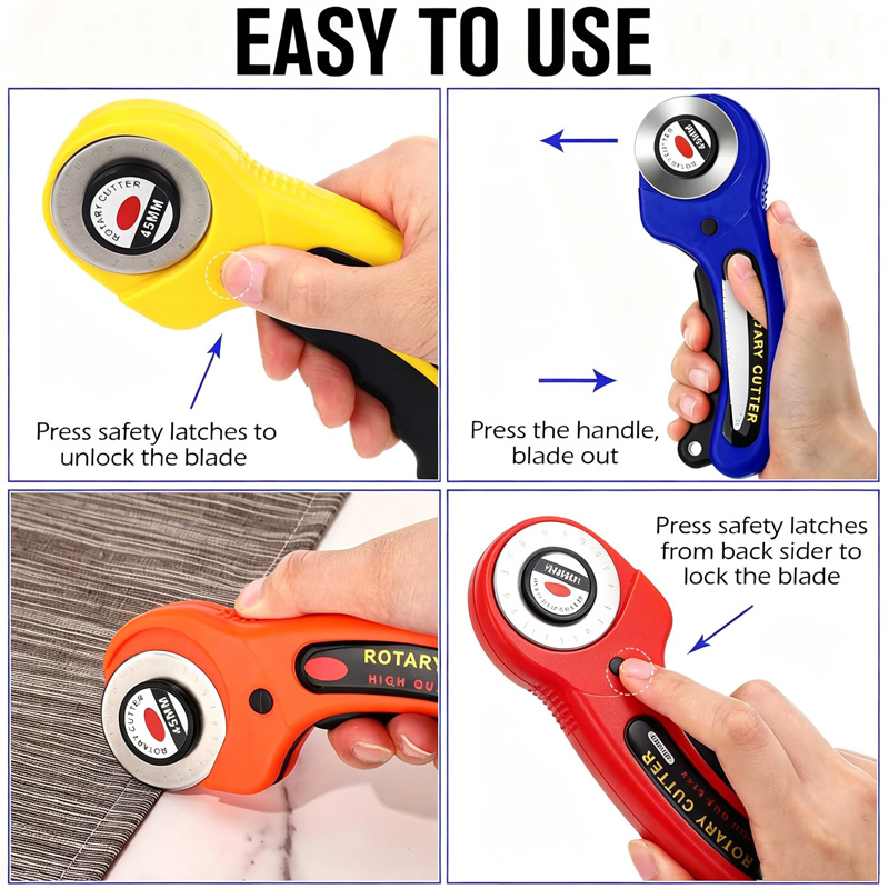 Cortador Rotatorio de Tela con - Rotary Cutter Fabric reseña y precio