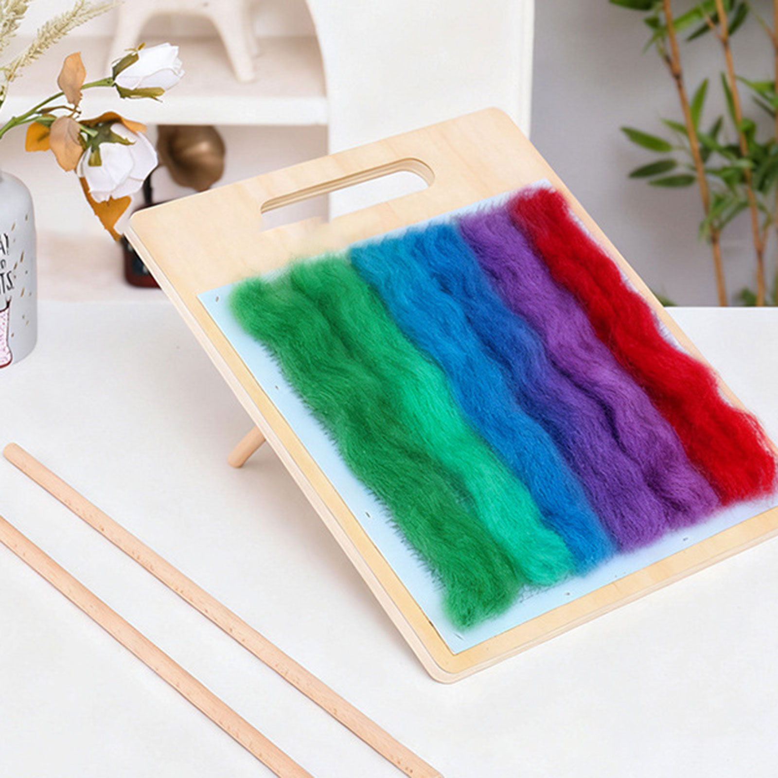 Tabla de mezcla de lana de mad - Textile Sewing Support reseña y precio