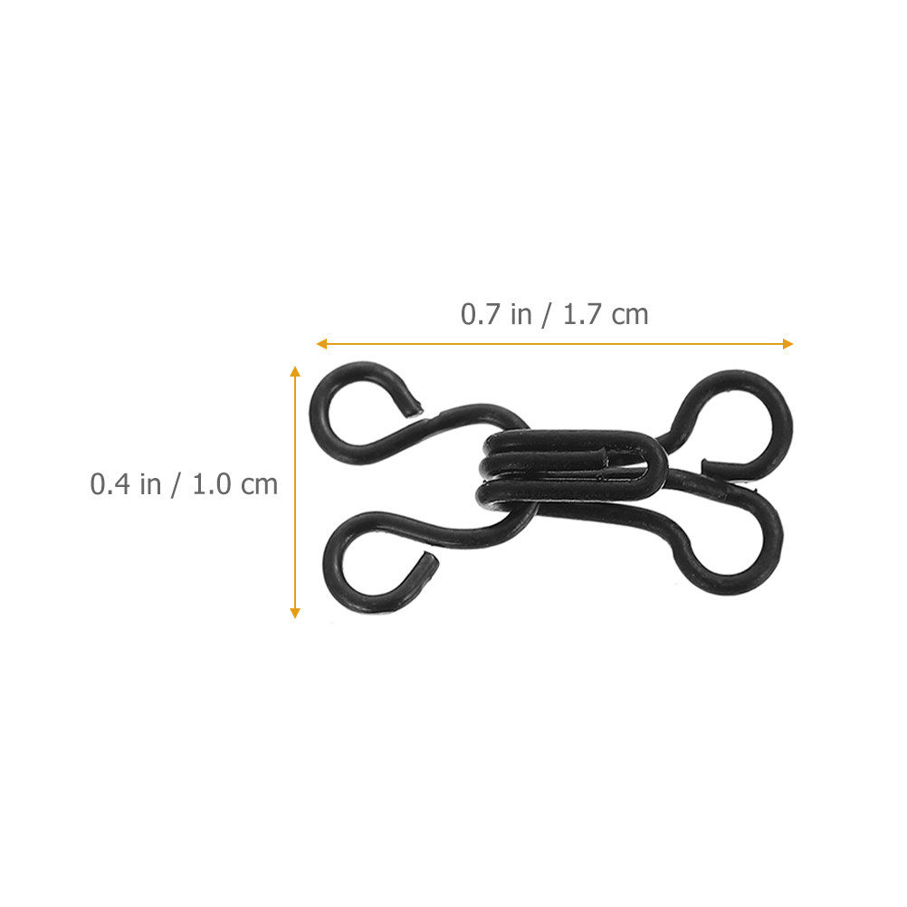 120 Ganchos de Latón Fuertes p - Hook Eye Fastener reseña y precio
