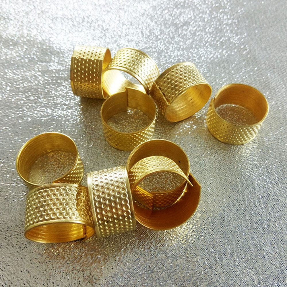 20 piezas Dedal de costura aju - Sewing Thimble Metal reseña y precio