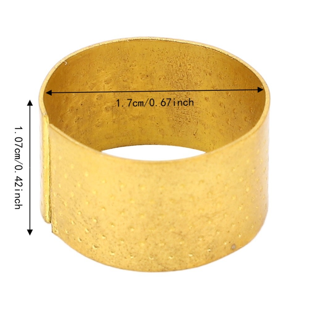 20 piezas Dedal de costura aju - Sewing Thimble Metal reseña y precio