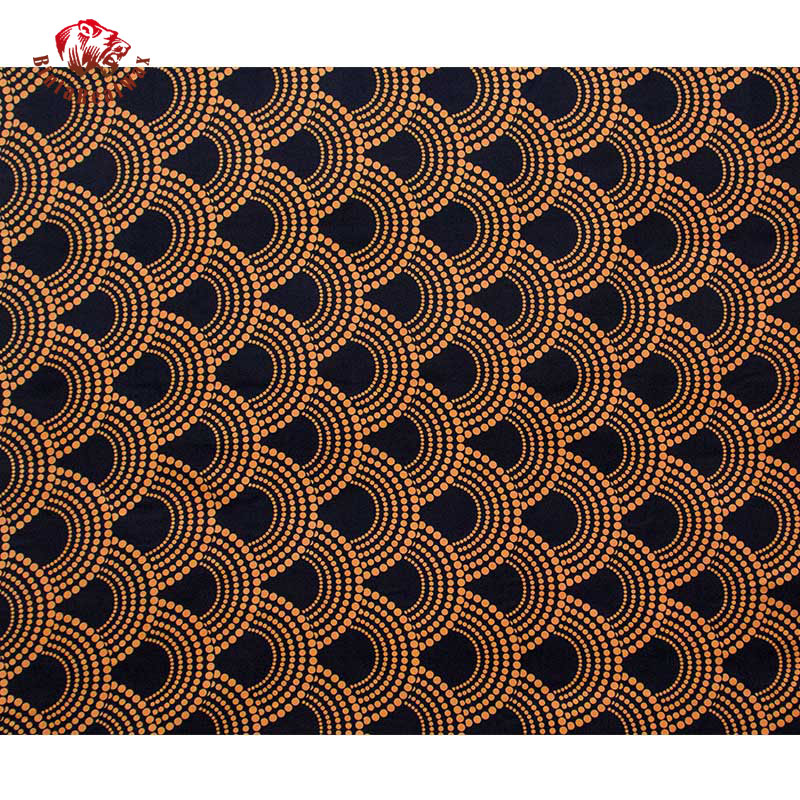 BintaRealWax-patrón de abanico - Sewing Batik Fabric reseña y precio