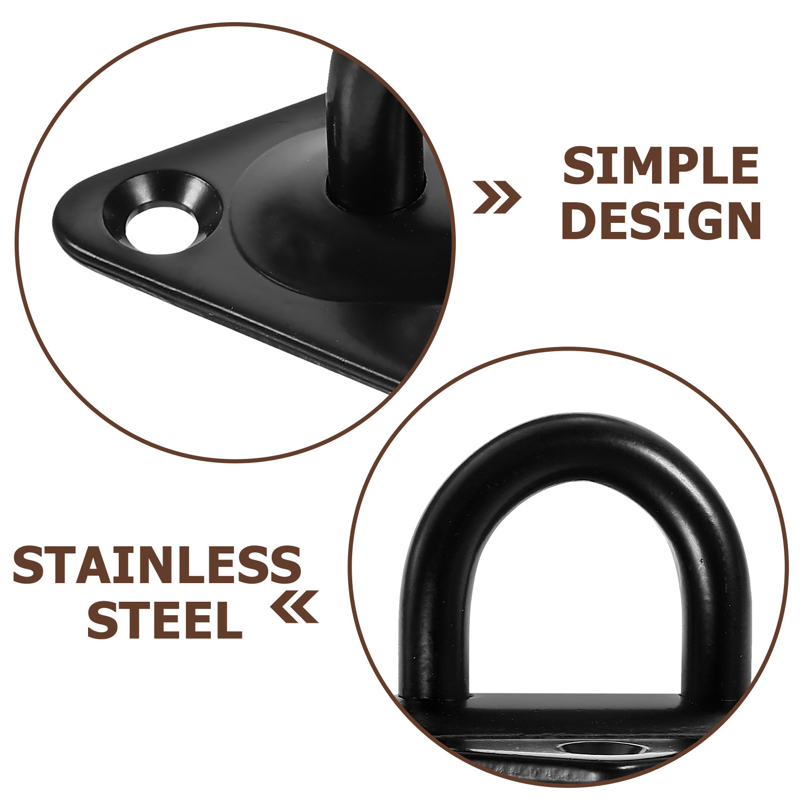 Placa de Fijación de Acero Ino - Hook Eye Fastener reseña y precio