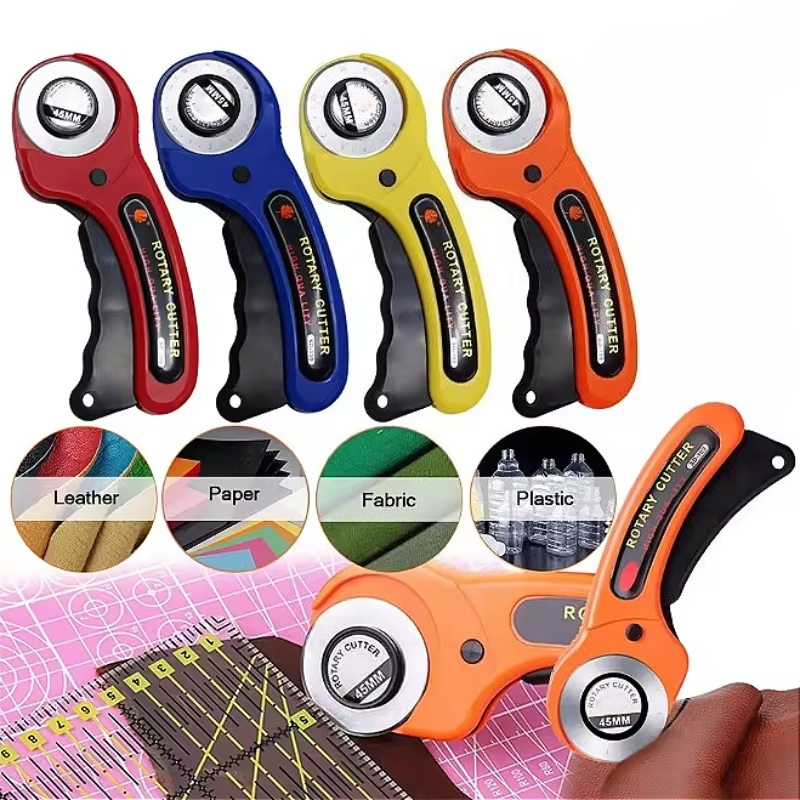 Cuchillo de rueda de rodillo d - Rotary Cutter Fabric reseña y precio