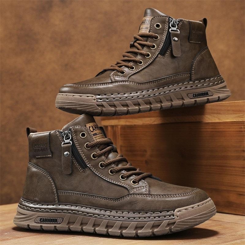 Botas de cuero para Hombre, bo - Sewing Cloth reseña y precio