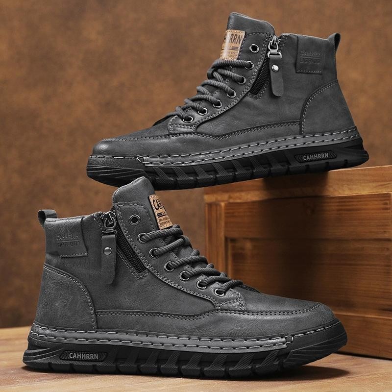 Botas de cuero para Hombre, bo - Sewing Cloth reseña y precio