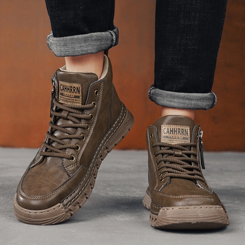Botas de cuero para Hombre, bo - Sewing Cloth reseña y precio
