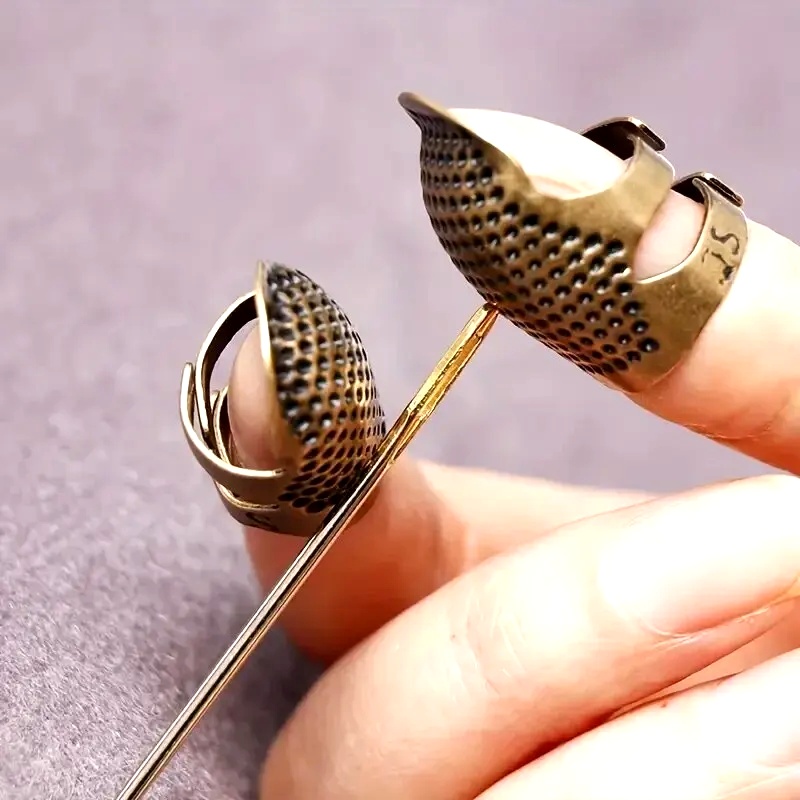 Dedal de costura vintage ajust - Sewing Thimble Metal reseña y precio