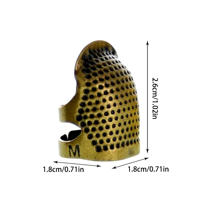 Dedal de costura vintage ajust - Sewing Thimble Metal reseña y precio
