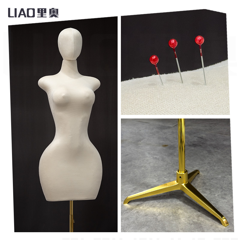 Maniquí de medio cuerpo con cu - Dress Form Mannequin reseña y precio