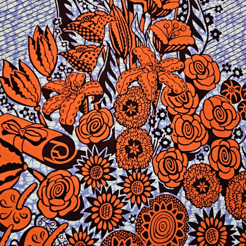 Tela de cera de estilo african - Sewing Batik Fabric reseña y precio