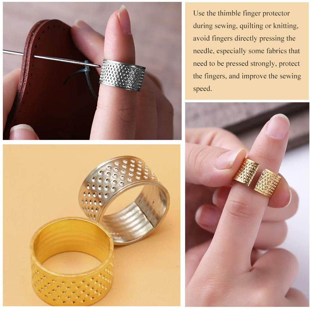 Dedal de costura para trabajo  - Sewing Thimble Metal reseña y precio