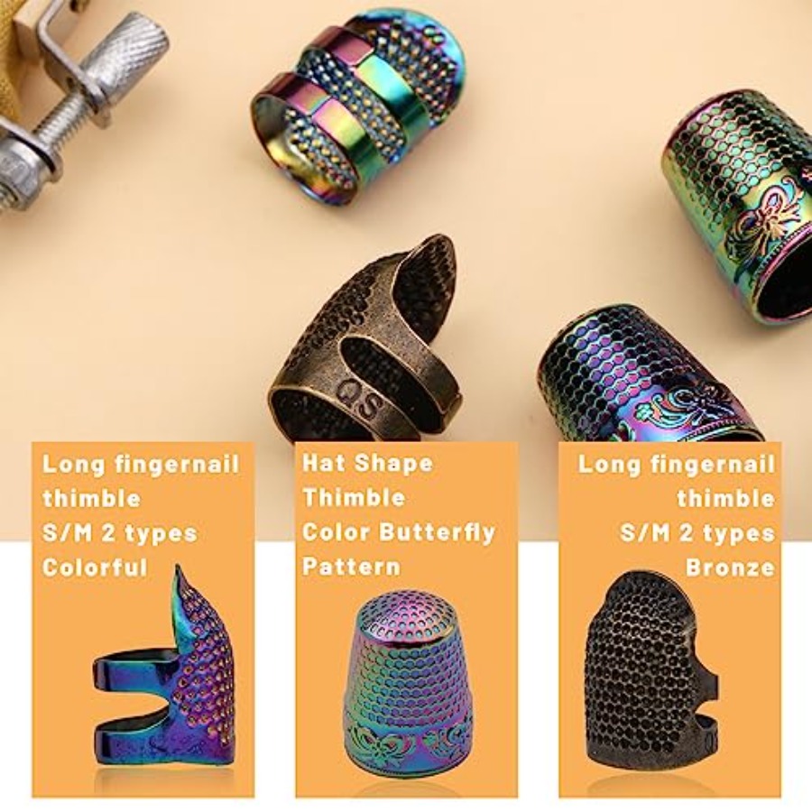 Dedales para Coser a Mano, 6 D - Sewing Thimble Metal reseña y precio