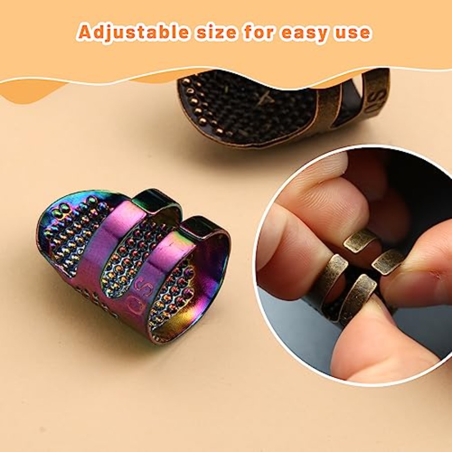 Dedales para Coser a Mano, 6 D - Sewing Thimble Metal reseña y precio