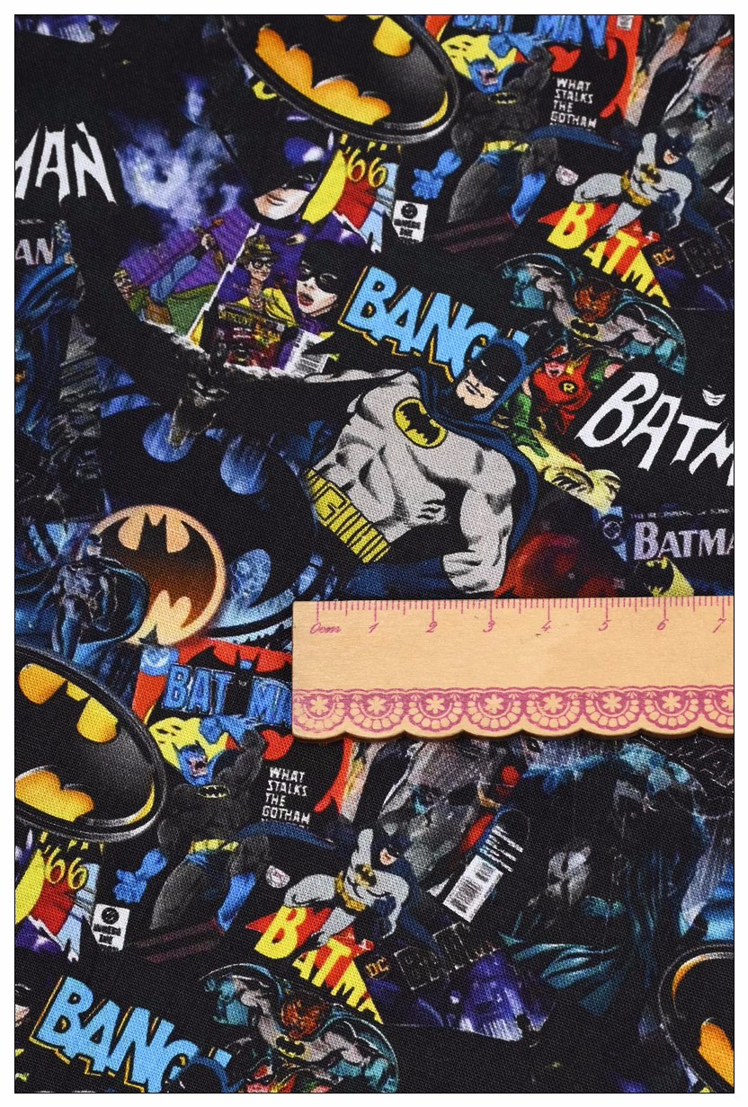Batman Bandai Anime diseño 100 - Textile And Sewing Materials reseña y precio