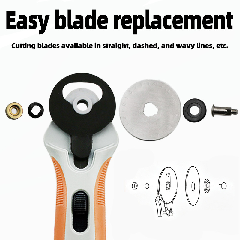 Cortador giratorio de 45 mm, c - Rotary Cutter Fabric reseña y precio