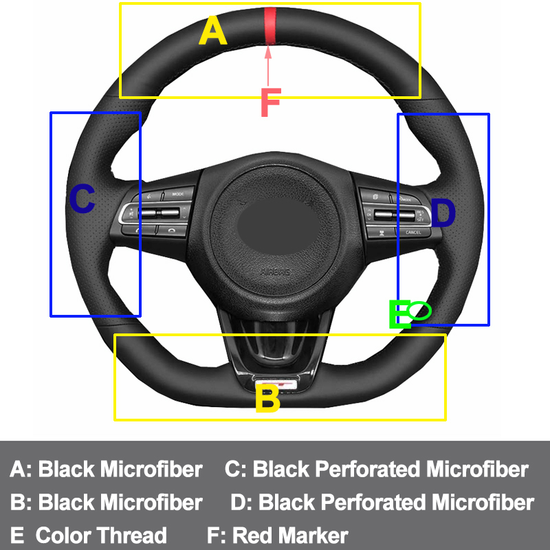 Protector para volante de coch - Sewing Gt reseña y precio