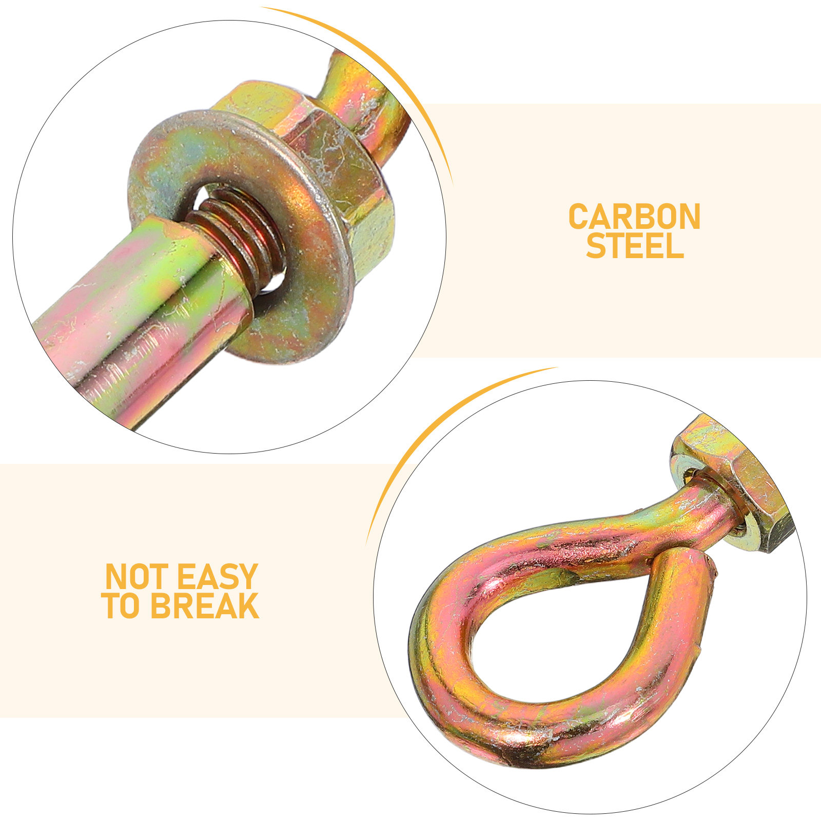 8 Piezas de Pernos de Expansió - Hook Eye Fastener reseña y precio