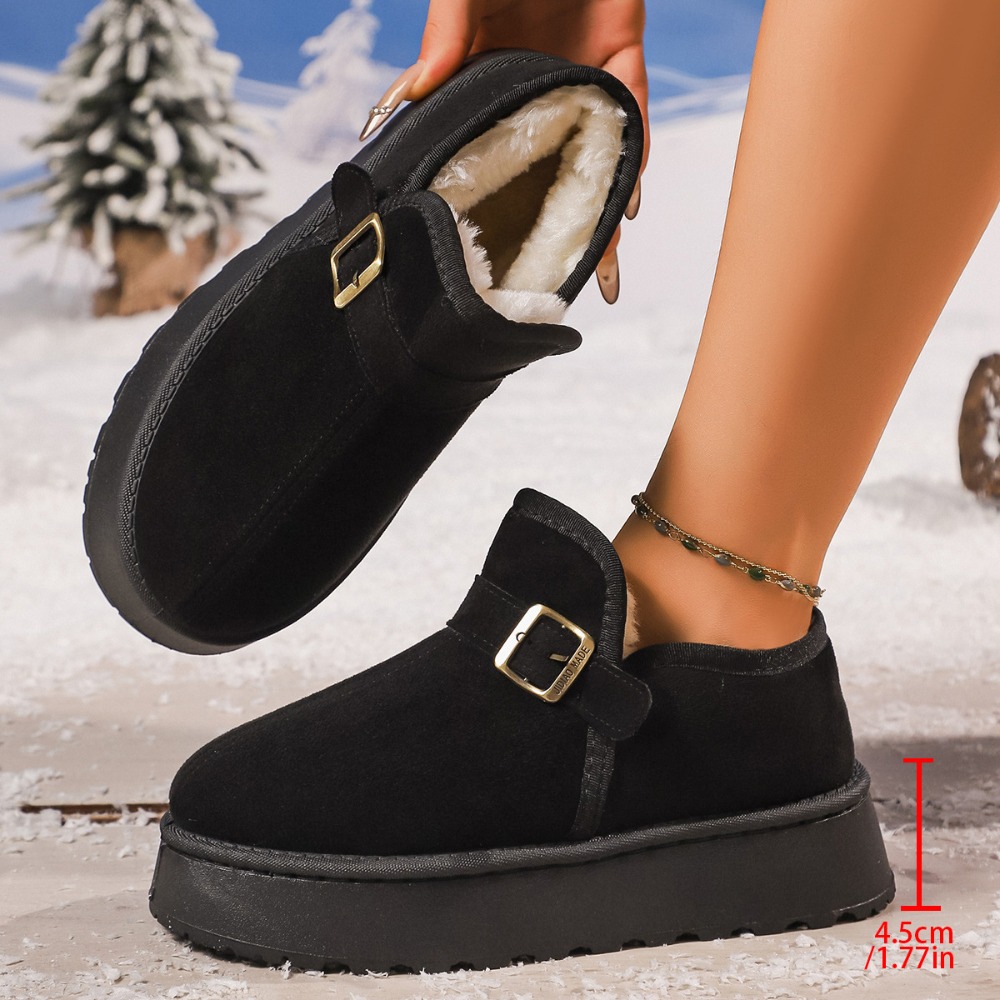 Botas de nieve de invierno par - Sewing Fleece reseña y precio