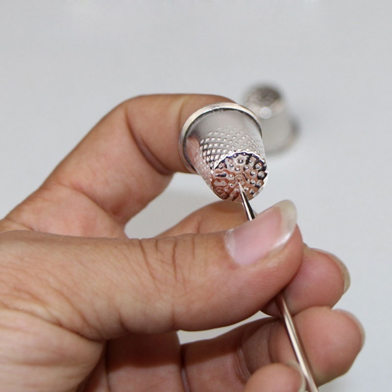 10 unidades de tapas de alumin - Sewing Thimble Metal reseña y precio