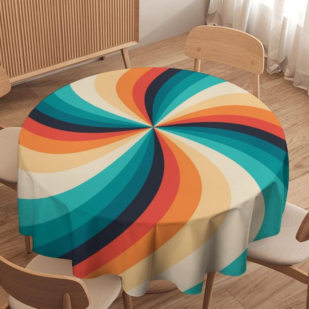 Mantel Redondo Vintage con Dis - Century Textile & Sewing Supply Saskatoon Sk reseña y precio