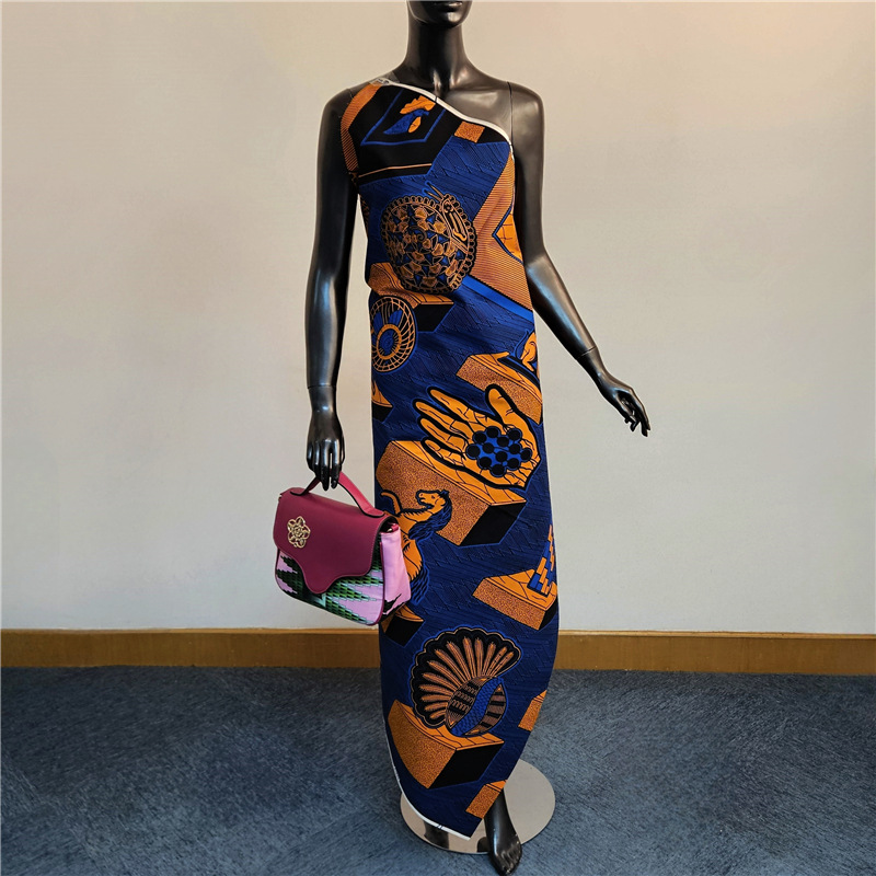 Tela Batik de cera africana de - Sewing Batik Fabric reseña y precio