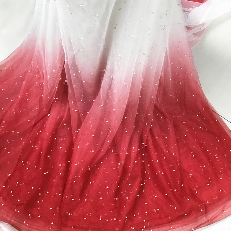 Tela de Tul Degradado con Mall - Sewing Batik Fabric reseña y precio